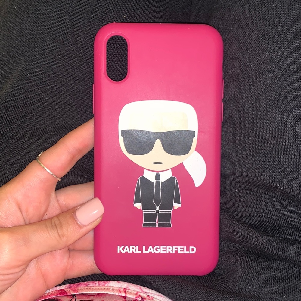 Karl lagerfeld iPhone XS/X case